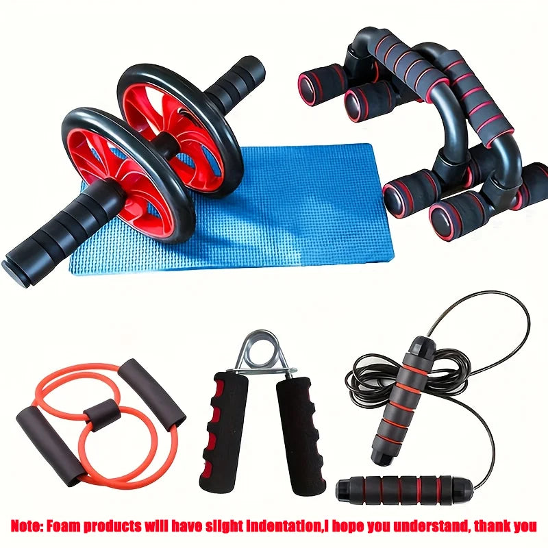 1pair U-shaped Push-up Rack Fitness Equipment Hand Sponge Grip Muscle Training Push Up Bar Chest Home Gym Body Building - im…
