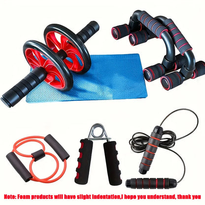 1pair U-shaped Push-up Rack Fitness Equipment Hand Sponge Grip Muscle Training Push Up Bar Chest Home Gym Body Building - im…