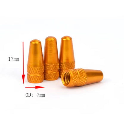 4/8pcs Aluminum Alloy Bicycle Tire FV Valve Cap MTB Road Bike Covered Protector Road MTB Tyre Dustproof Bike Presta Valve -…