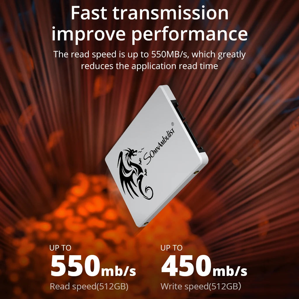 SomnAmbulist SSD 2.5 64GB 128GB 256GB 512GB for Laptop Desktop Solid State Drive Sata3 120GB 240GB 480GB - image 5