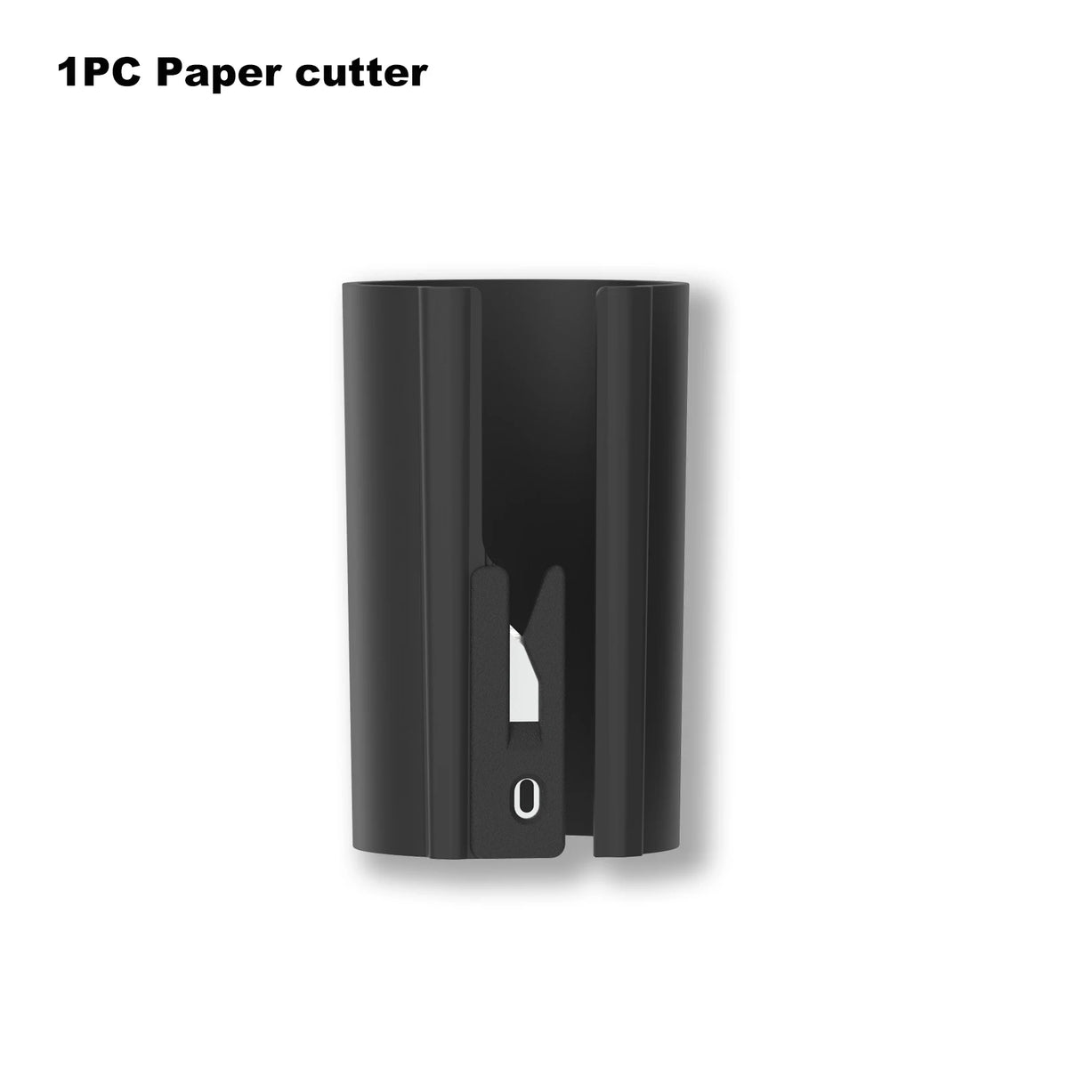HORN Sliding Wrapping Paper Cutter - Easy-Glide Gift Wrap Trimmer for Christmas & Birthdays, Durable ABS，, Orange/Black - im…