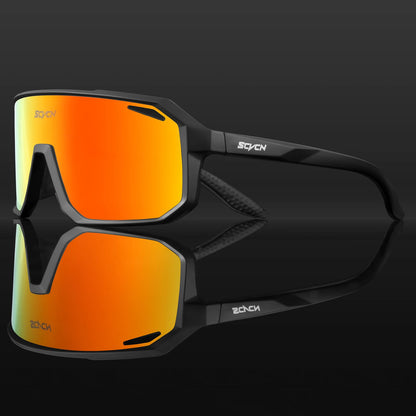SCVCN Men bicycle Cycling Sunglasses Woman MTB road bike Driving Goggles Outdoor Sports running Glasses UV400 Hiking Eyewear…