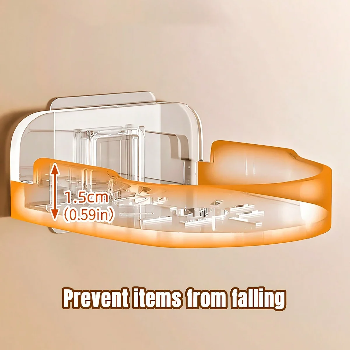 Universal Non-Drilling Wall Mount for CCTV Camera - Durable and Space-Saving Storage Holder - image 4