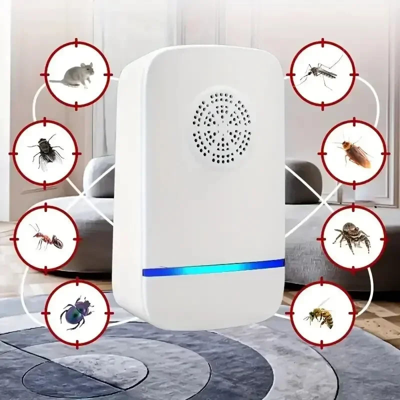Ultrasonic Pest Repellent Plug-In - Effective Indoor Insect Control For Mosquitoes, Mice, Spiders, Ants, Cockroaches - Child…