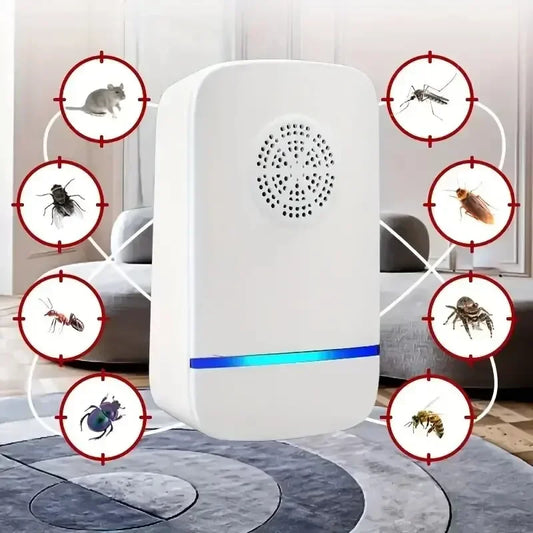 Ultrasonic Pest Repellent Plug-In - Effective Indoor Insect Control For Mosquitoes, Mice, Spiders, Ants, Cockroaches - Child…