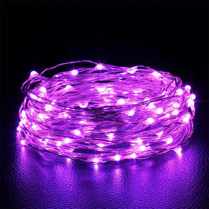 1Pack Fairy Light String Led Copper Wire String Light 1/2/3/5/10M Battery Powered For Bedroom Garden Party Wedding Decoratio…