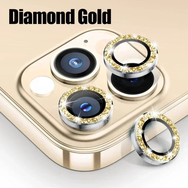 3Pcs Metal Lens Protector Glass For iPhone 15 13 12 11 14 Pro Max Back Camera Lens Protection Film For iPhone 13 Mini 14 15…