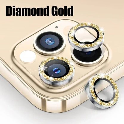 3Pcs Metal Lens Protector Glass For iPhone 15 13 12 11 14 Pro Max Back Camera Lens Protection Film For iPhone 13 Mini 14 15…