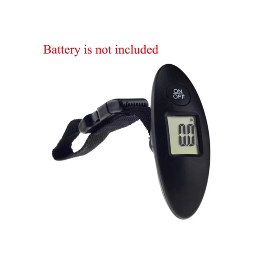 40kg/100g Portable Luggage Scale High Precision Travel Digital Hanging Scales With Webbing Belt LCD Digital Electronic Lugga…