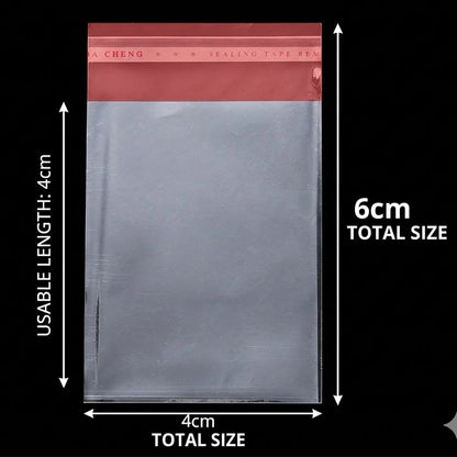 100pcs/lot Transparent Self Adhesive Seal Bags OPP Plastic Cellophane Bags Gifts Bag & Pouch Jewelry Packaging Bags - image…