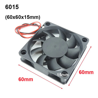 4010 12025 8010 30mm DC 5V 12V 24V Cooling Fan Brushless Motor Case Quiet 40MM 50MM 60MM 70MM 80MM 90MM 120MM for 3D Print 2…