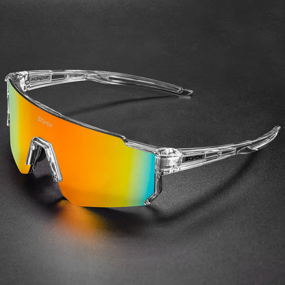 SCVCN New Outdoor Cycling Sunglasses Men Road Driving Bike Glasses Sports Mountain Climbing Women Bicycle Cycling UV400 Gogg…