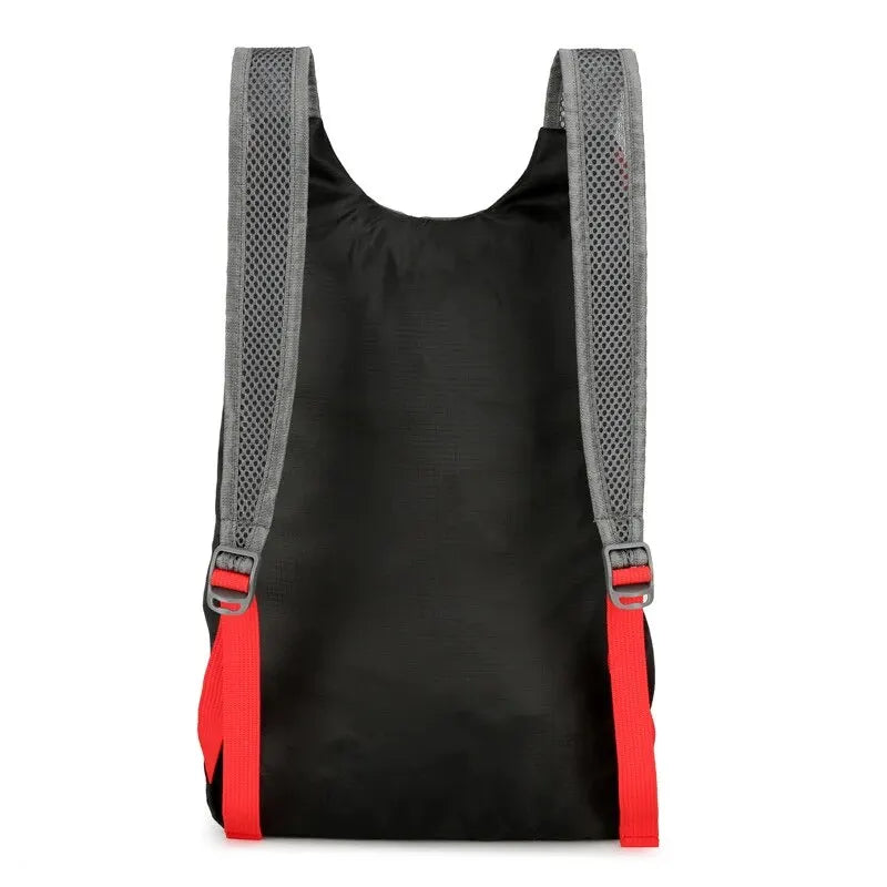 Multifunctional Outdoor Folding Backpack High Density Lightweight Waterproof Nylon Fabric Sports Bag for Camping Hiking Trav…