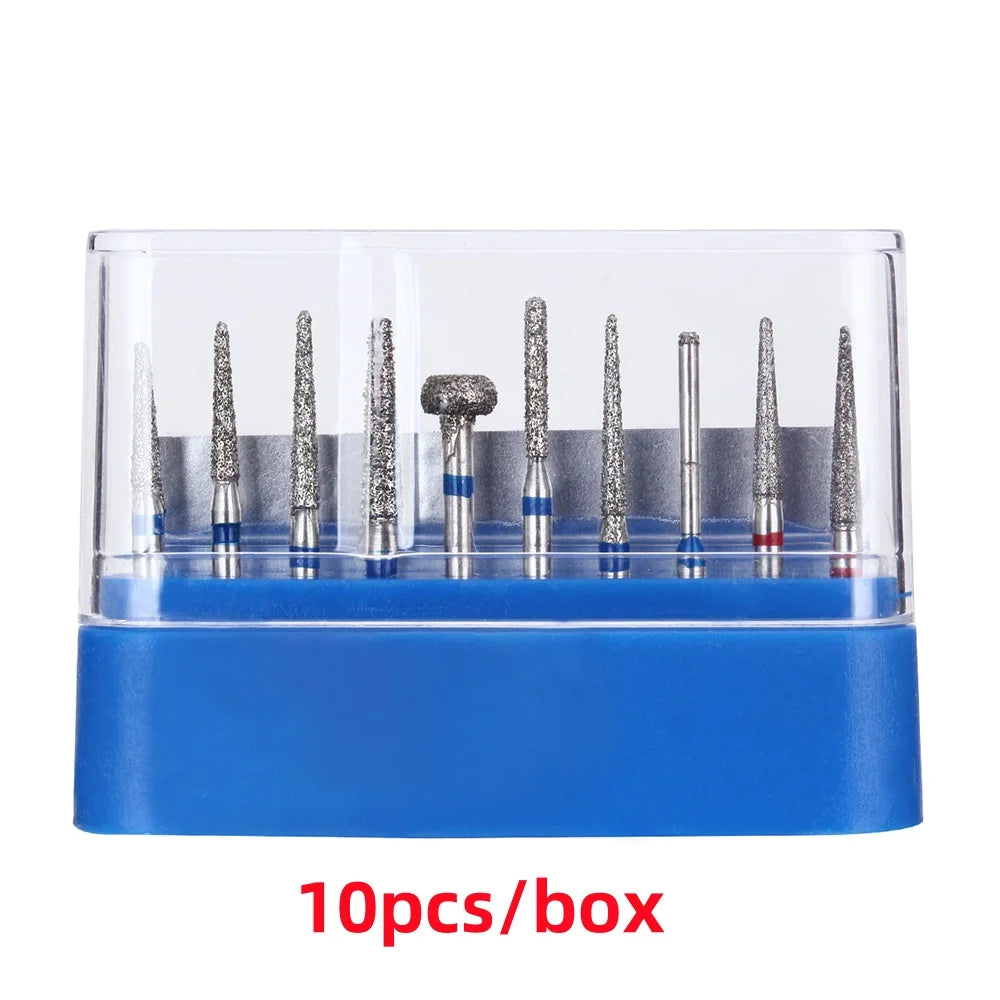 1BOX Azdent DENTAL Diamond Bur Kit With Storage Box Various Functions Optional Fit for High Speed Handpiece - image 24