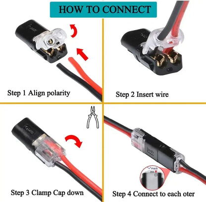 2 Pin Way Plug Waterproof Electrical Connector Car Wire Cable Automotive Electrical Connector Strip Terminal Connection NEW…