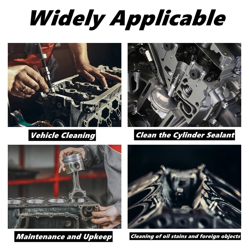 Motorcycle Gasket Scraper Rust, Motor Cleaning Car Engine Cylinder Oil Dirt Cylinder Sealant Clean-up Supplies - image 3