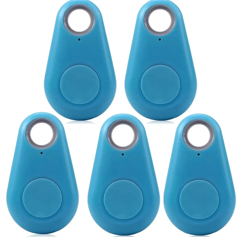 1-5pcs Wireless Mini GPS Tracker Anti-lost Alarm Key Child Bag Wallet Finder Bluetooth APP Locator Smart Tag For Ios And And…