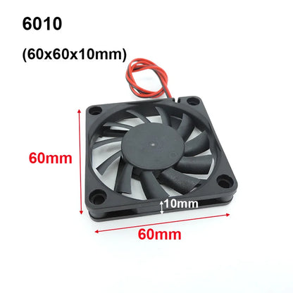 4010 12025 8010 30mm DC 5V 12V 24V Cooling Fan Brushless Motor Case Quiet 40MM 50MM 60MM 70MM 80MM 90MM 120MM for 3D Print 2…
