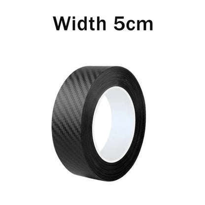 Nano Carbon Fiber Car Sticker Paste Protector Strip DIY Automotive Protective Film Auto Door Sill Side Mirror Anti Scratch T…