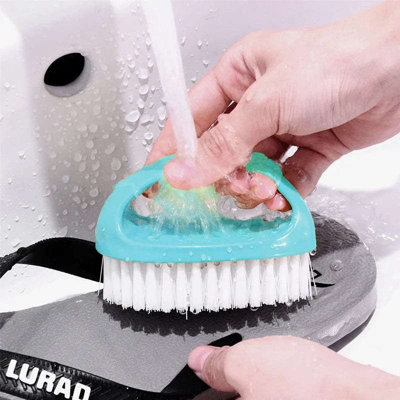 Colorful Multi-Purpose Cleaning Brush with Ergonomic Handle and Non-Scratch Bristles – Ideal for Bathroom, Kitchen, Tiles, F…