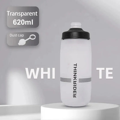 ThinkRider 620ml/750ml Bicycle Bottle MTB Road Bike Water Bottle Outdoor Sports Plastic Portable Large Capacity Drink Cyclin…