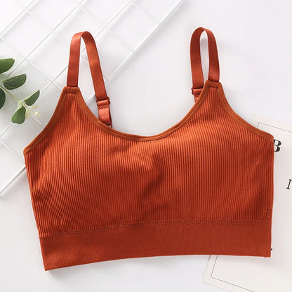 Sexy Underwear Women Gather No Steel Ring Lingerie Bra Tube Top Wrapped Chest Beauty Back Actival Cotton Thin Section Tube T…