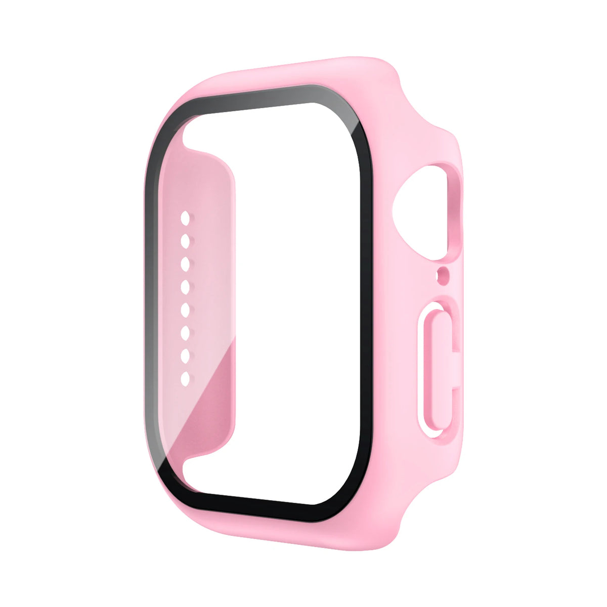 Tempered Glass+Case For Apple Watch 38mm 40mm 41mm 42mm 44mm 45mm 46mm Screen Protector Protective Cover iWatch 10 8 7 9 6 S…