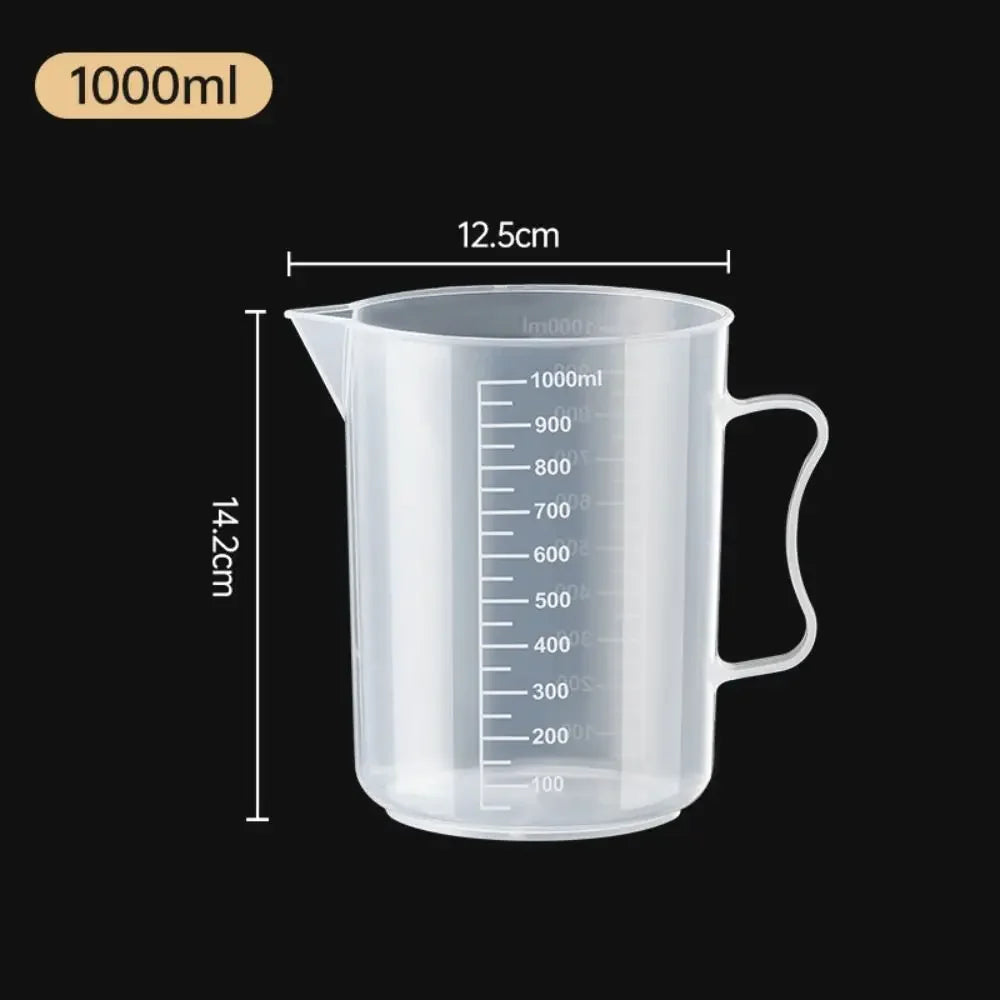 100-5000ml Thickened Plastic Measuring Cup with Scale Food Grade Measuring Cup Experimental Measuring Cup Beaker Plastic Cup…