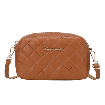 2024 Tassel Small Messenger Bag For Women Trend Lingge Embroidery Camera Female Shoulder Bag Fashion Chain Ladies Crossbody…