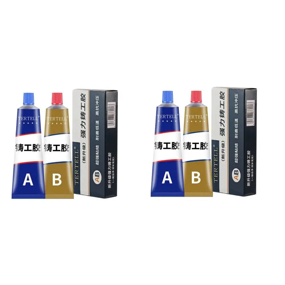 Cold Welding Glue Metal Repair Glue Heat-resistant AB Sealant High-strength Magic Plastic Repair Casting Adhesive Epoxy Resi…