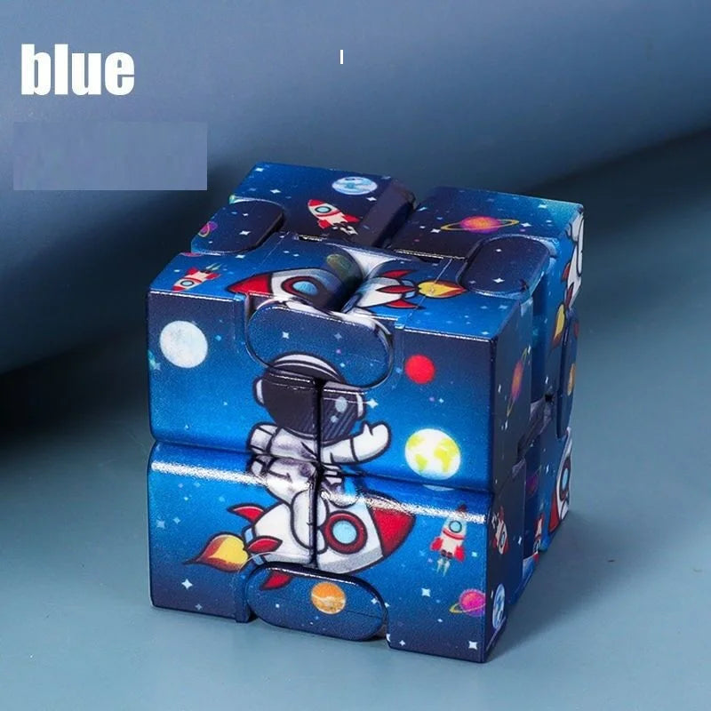 Infinity Cube Flip Adhd Toys Anxiety Toy Fingertips for Game Puzzle Antistress Magic Finger Fidget Autism Hand Gifts Childre…