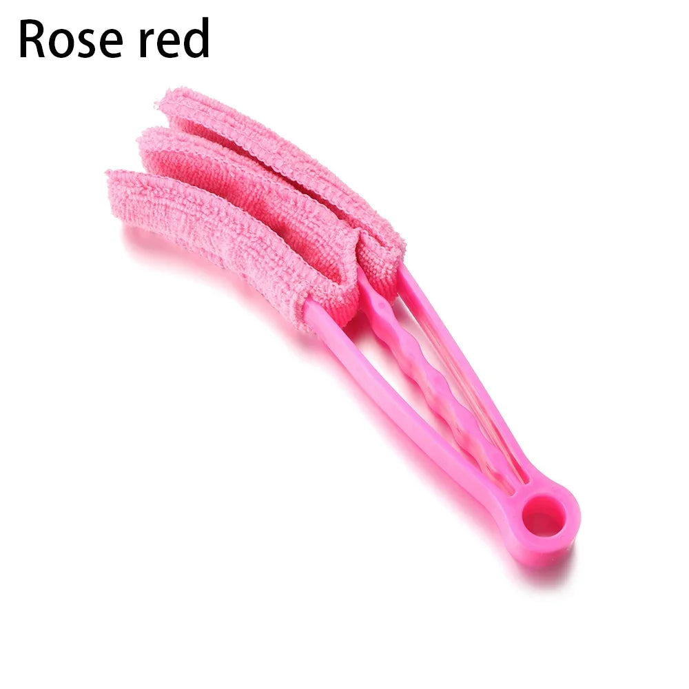 Washable Detachable Microfiber Blind Cleaner Brush Clip, Multi-Purpose Household Duster for Window Slats & Vents - image 7