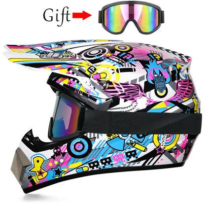 Motorcycle helmet children off-road helmet bike downhill AM DH cross helmet capacete motocross casco - image 12