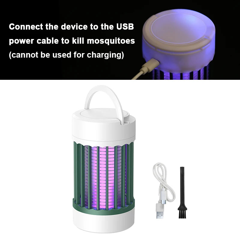 Electric Mosquito Killer Lamp UV Light Bug Zapper Trap USB 5V Summer Fly Swatter Insect Killer Light Camping - image 7