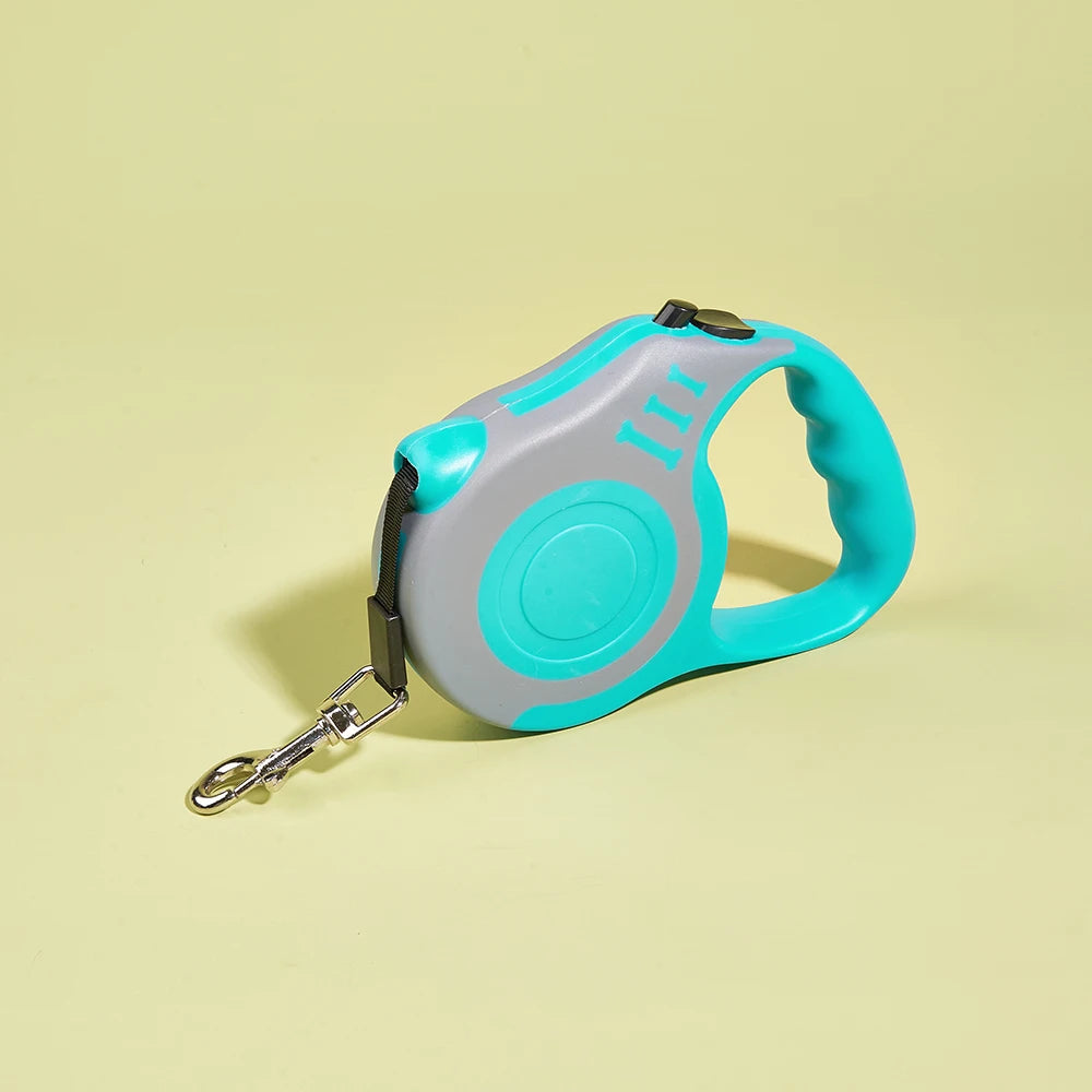 1pc/3pcs 3m 5m Dog Leash for Small Dogs Cat Automatic Retractable Nylon Lead Puppy Outdoor Travel Walking Hiking Traction Ro…