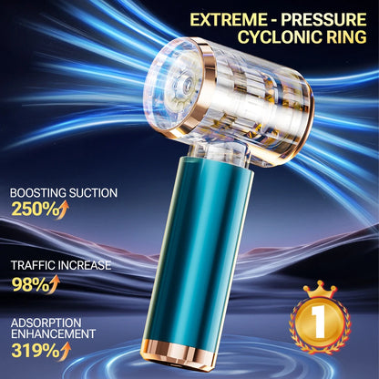 SZUK Portable Car Vacuum Cleaner 165000Pa Powerful Wireless Vacuum Cleaner Strong Suction Handheld Mini Vacuum Cleaner for C…