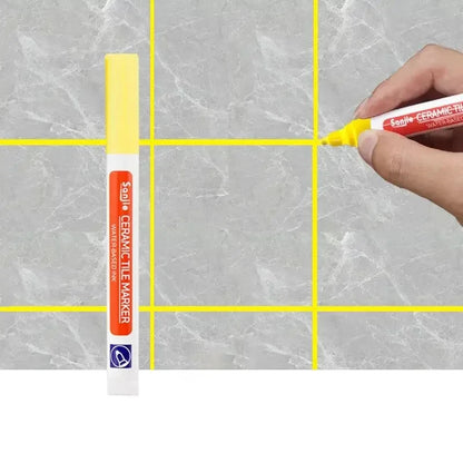 1/3 Pcs Waterproof White Marker Pen Wall Seam Repair Tiles Grout Markers Pens Floor Bathroom Decontamination Paint Brush Too…