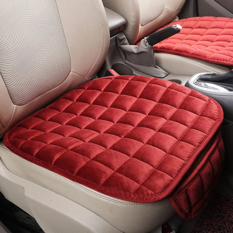 Universal Winter Warm Car Seat Cover Cushion Anti-slip Front Chair Seat Breathable Pad Car Seat Protector Seat Covers for Ca…
