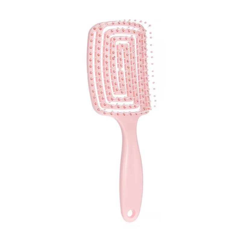 WANMEI Volumizing Detangling Hair Massage comb Hair Massage Comb with Hollowed-Out Design hair styling tools for real hair w…