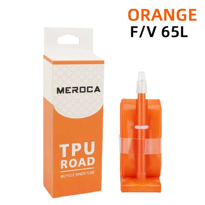 MEROCA Road Bike TPU Inner Tube 700x23-32C FV 45L/65L/80L Ultra-light Road Bicycle Inner Tube - image 8