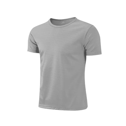 Men Women Quick Dry Short Sleeve Sport T Shirt Gym Jerseys Fitness Shirt Trainer Running T-Shirt Teenager Breathable Sportsw…
