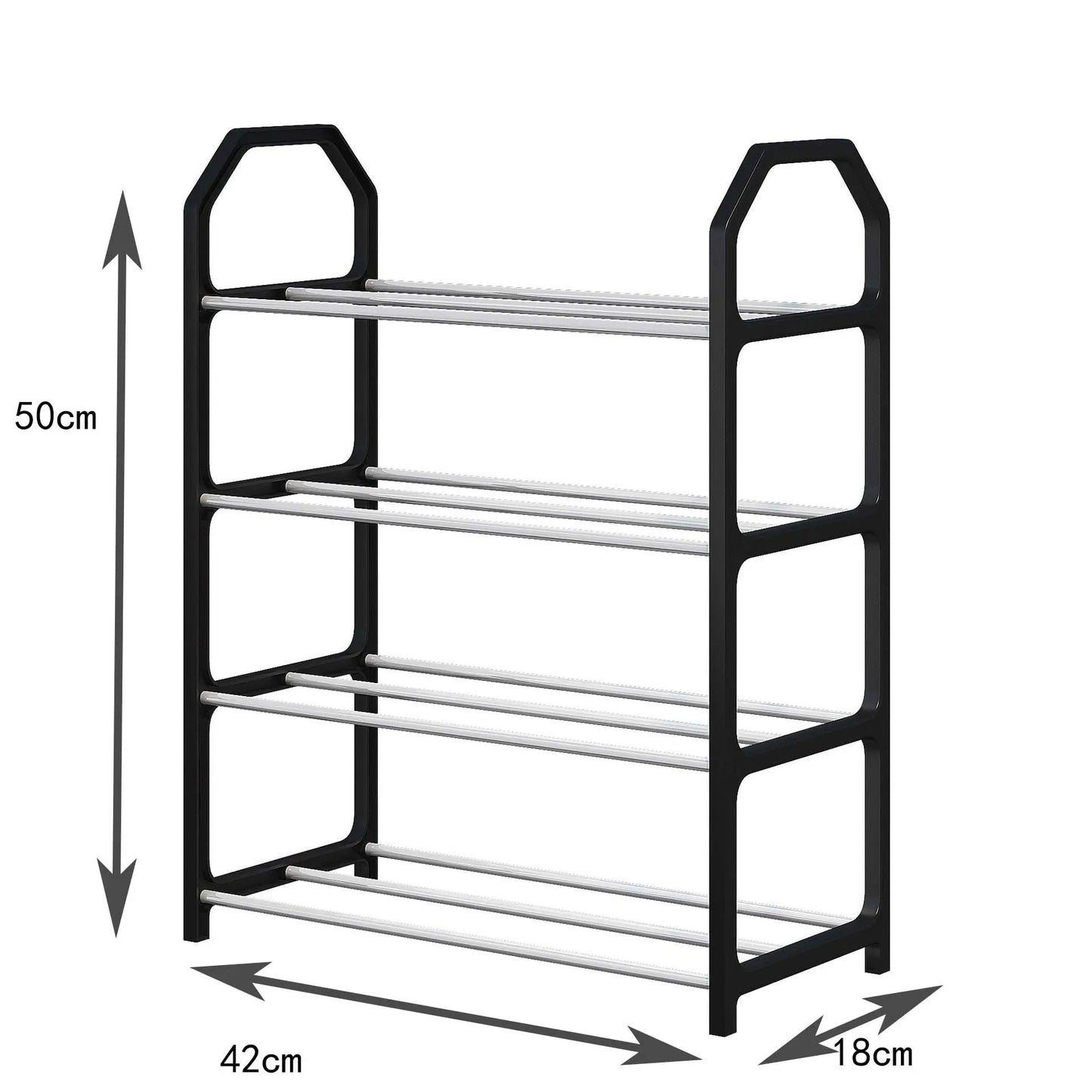 4 Floor Assembly Simple Creative Home Shoe Rack Dormitory Door Storage Rack Storage Shoe Multifunctional Cabinet Home Suppli…