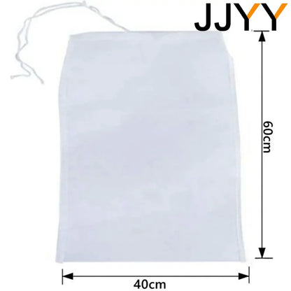 JJYY 100/200/300 Mesh Nylon Filter Nut Milk Bag Net Yogurt Tea Beer Coffee Oil Food Filter Strainers Mesh Kitchen Strainer B…