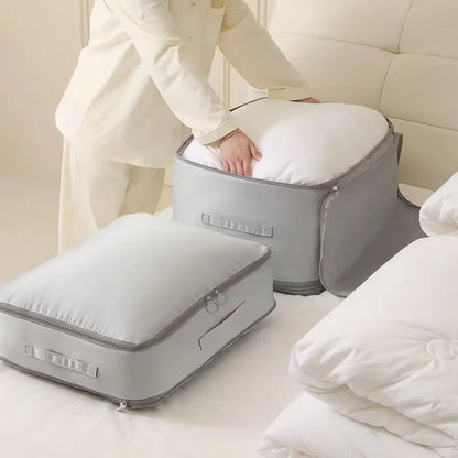1 PC Ultra Space Saving Self Compression Organizer Upgrades Space Saver Vacuum Storage Bags for Comforter Clothing