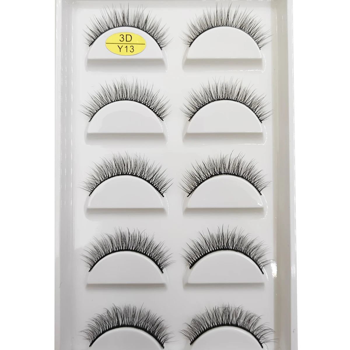 Natural 3D Mink False Eyelashes, Soft Wispy, Fluffy Eye Faux Lashes, Make Up Eyelash, Beauty Cat Cilios, 5 Pairs, 15 Styles…