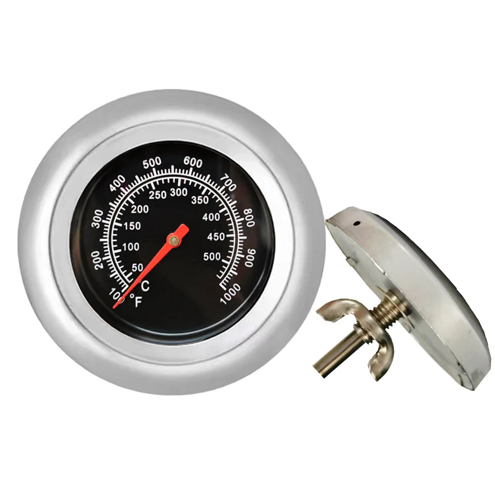 76mm 50-500 Degrees Celsius BBQ Grill Food Meat Thermometer Kitchen Cooking Temperature Test Grill Barbecue Stove Thermograp…