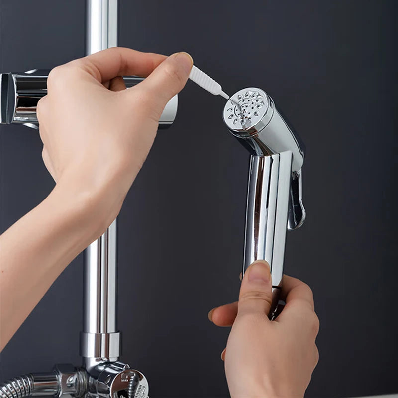 10-40PCS Shower Head Cleaning Brush Anti-clogging Micro Nylon Brush Cleaning Tool for Bathroom Kitchen Phone Hole - image 5