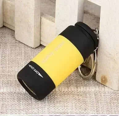 Led Micro Pocket Flashlight Portable USB Rechargeable Keychain Flashlight Waterproof Home Outdoor Hiking Camping Flashlight…