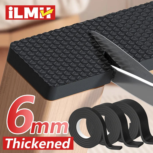 Non Slip Furniture Pads Self Adhesive Rubber Furniture Leg Protectors Heavy Duty Floor Protectors for Chairs Tables Sofas Fl…