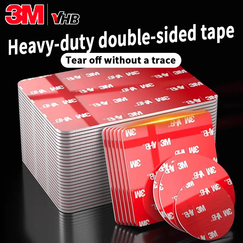 3M strong double sided tape adhesive car fixed high viscosity car special VHB sponge can be customized patch